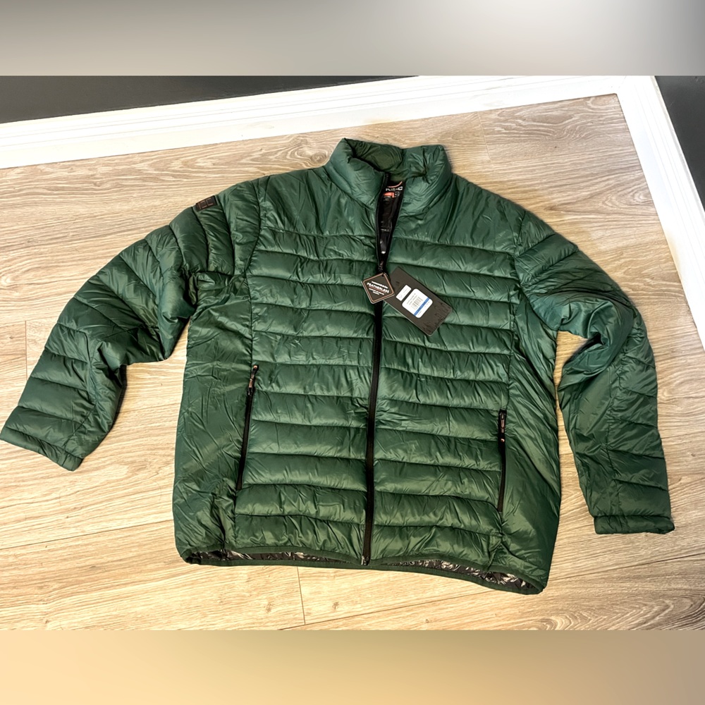HAWKE & CO Men's Packable Sport down Puffer Lightweight Jacket Size XL